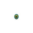 [K009R-42260] [K009R] Wooden Button Butterfly Digital (Lime)