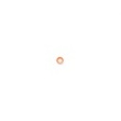 [K019R-43224] [K019R] Button With White Border (Orange)