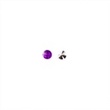 [K023R-43763] [K023R] Cousable Pierres Strass 15 mm (Violet)