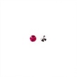 [K023R-43770] [K023R] Strass Cucire 15 mm (Fucsia Scuro)