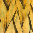 [S535L-63927] [S535L] Voile Printed Mix 1 (Braid Yellow)