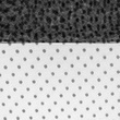 [S788R-62837] [S788R] Bridal Tulle Spot (Black)