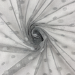 [S788L-62844] [S788L] Tulle Da Sposa Puntino (Grigio Scuro)