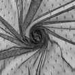 [S789L-62864] [S789L] Bruidstule Stip (Zwart)