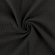 [S856L-181301] [S856L] Musselin Uni 150 (Schwarz)