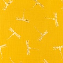 [S890R-181417] [S890R] Double Gauze Gold Dragonfly (Dark Yellow)