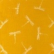 [S890L-181418] [S890L] Double Gauze Gold Dragonfly (Ochre)