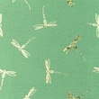 [S890L-181425] [S890L] Double Gauze Gold Dragonfly (Old Green)