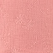 [S900R-181694] [S900R] Double Gauze Embroidered Leaf (Old Pink)