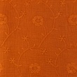 [S899L-181683] [S899L] Double Gauze Embroidered Clover (Rust)