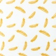[S904R-181513] [S904R] Double Gauze Cotton Flat Feathers (Ochre)