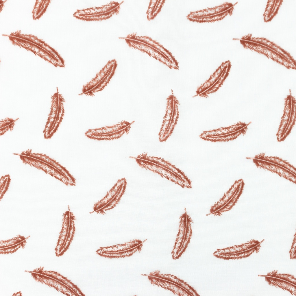[S904L] Double Gauze Cotton Flat Feathers