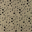 [S905L-181522] [S905L] Double Gauze Cotton Flat Ink Splatters (Pebble)