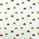 [S917R-181082] [S917R] Poplin Printed Arches (Ochre)