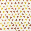 [S939L-182168] [S939L] Double Gauze Cotton Flat Triangle Stripe (Ochre)