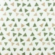 [S939L-182169] [S939L] Double Gauze Cotton Flat Triangle Stripe (Old Green)