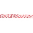 [662R-181834] [662R] Popline Bias Binding Printed Panther  (Light Pink)