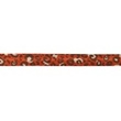 [662R-181835] [662R] Popline Bias Binding Printed Panther  (Brick)