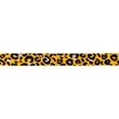 [662R-181837] [662R] Biais De Popeline Imprimé Panthère (Ocre)