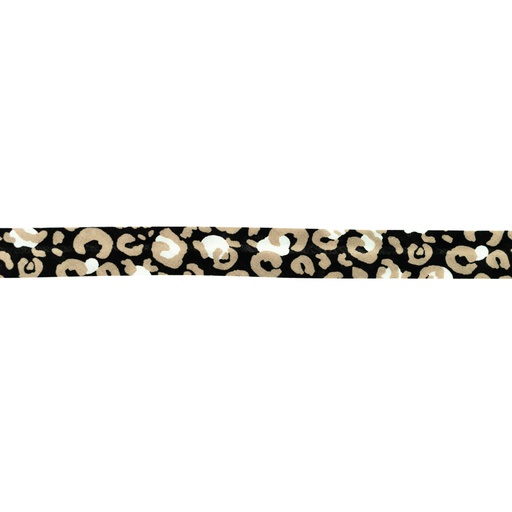 [662R] Popline Bias Binding Printed Panther 