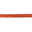 [663R-181847] [663R] Popeline Schrägband Bedruckt Dreiecke (Ziegel Rot)