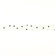 [663R-181850] [663R] Biais De Popeline Imprimé Triangles (Blanc)