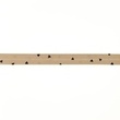 [663R-181852] [663R] Popline Biasband Bedrukt Driehoekjes (Taupe)