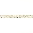 [664R-181858] [664R] Biais De Popeline Imprimé Éclaboussures D'Encre (Blanc Cassé)