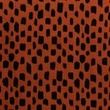 [S963R-182577] [S963R] Double Gauze Cotton Crinkled Pencil Pattern Dark (Rust)