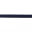 [665R-181882] [665R] Double Gaze Coton Biais Uni (Marine)