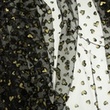 [S534R-63891] [S534R] Tulle Flock Glitter Heart (Black)