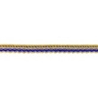 [678R-184301] [678R] Jacquardband Metallisk (Kobolt)