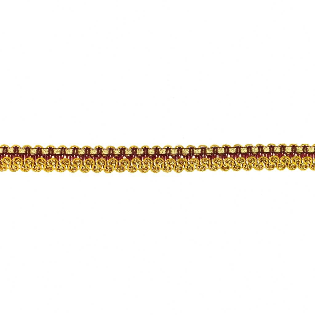 [679R] Nastro Jacquard Metallico