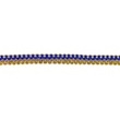 [679R-184313] [679R] Nastro Jacquard Metallico (Cobalto)