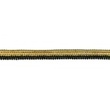 [680R-184326] [680R] Žakárová Stuha Kovový (Tmavé Zlato)