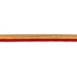 [680R-184331] [680R] Jacquardband Metallisk (Röd)