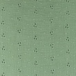 [S1007R-184463] [S1007R] Double Gauze Embroidered Dotted Flower (Old Green)