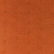 [S1007R-184457] [S1007R] Double Gauze Embroidered Dotted Flower (Brick)