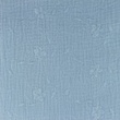 [S1008R-184471] [S1008R] Double Gauze Embroidered Floral (Baby Blue)