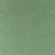 [S1008L-184479] [S1008L] Double Gauze Embroidered Floral (Old Green)