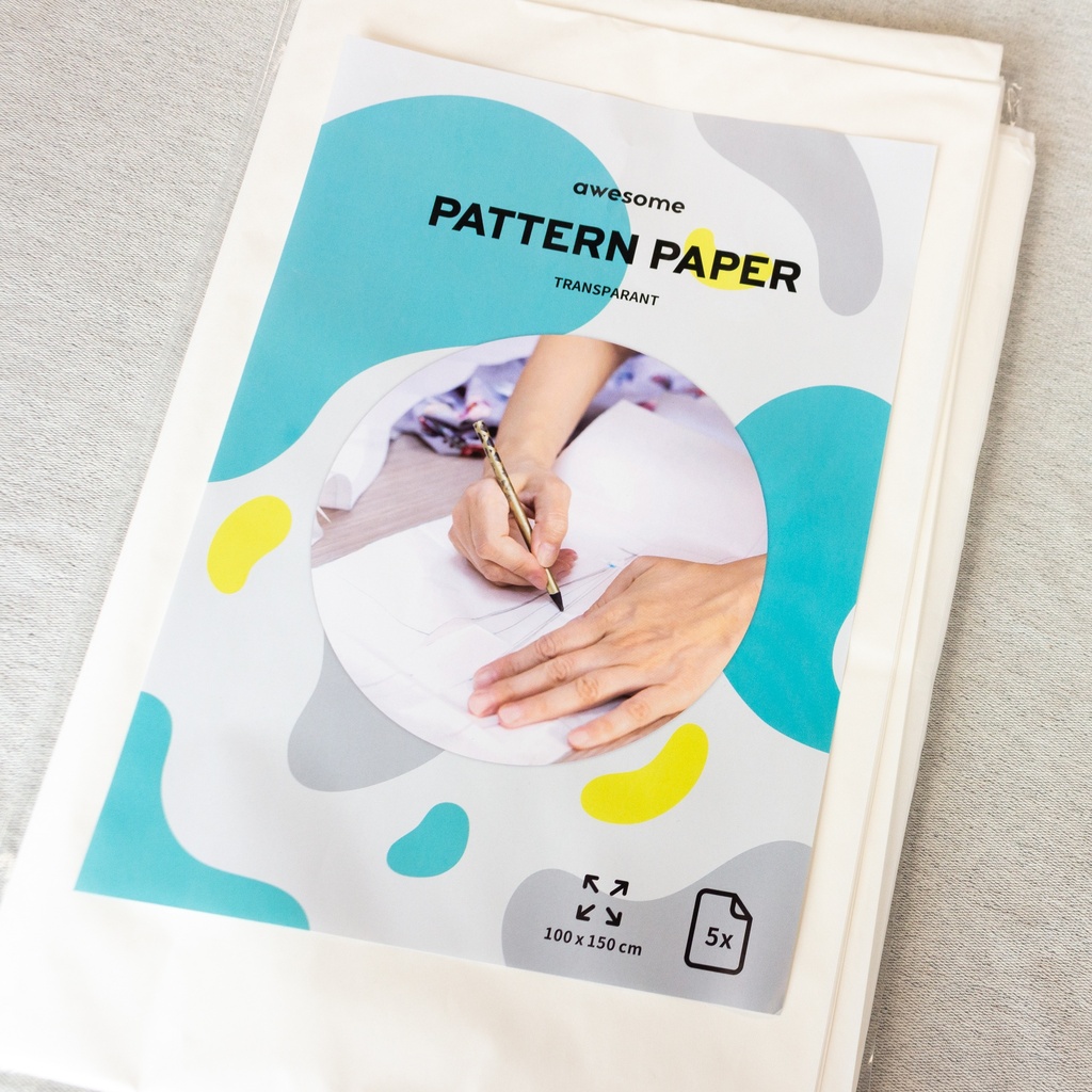 [682R] Pattern Paper Transparant