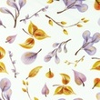 [S1013L-183093] [S1013L] Poplin Digital Printed Mix 6 (Leaves)