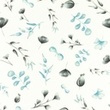 [S1020R-183081] [S1020R] Poplin Digital Printed Mix 13 Snoozy Fabrics (Leaf)