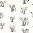 [S1021R-183121] [S1021R] Poplin Digital Printed Mix 14 Snoozy Fabrics (Elephant)