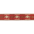 [659R-45687] [659R] Jacquardband Prydnad (Ljus Röd)