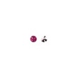 [K023R-43775] [K023R] Strass Cucire 15 mm (Rosa Scuro)