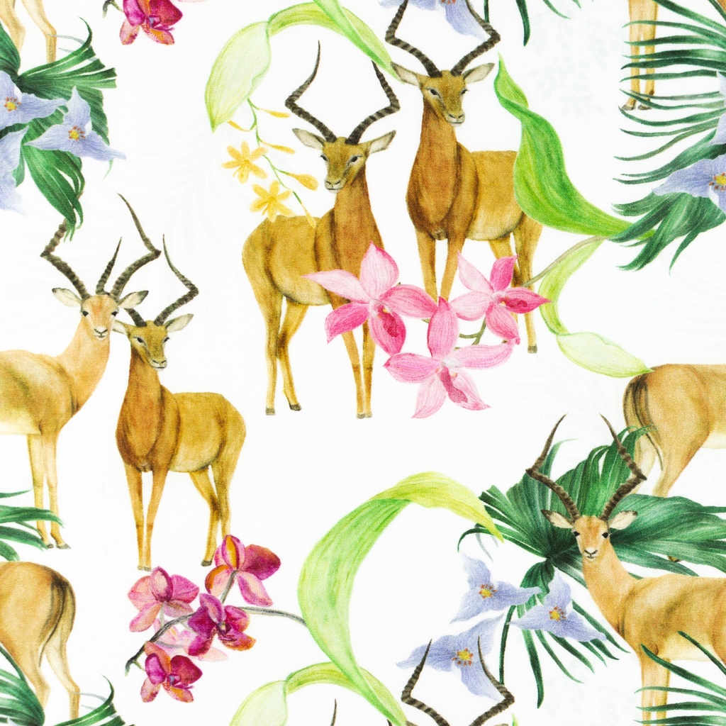 [S1031R] Popelín Digitální Potisk Mix 24 Snoozy Fabrics