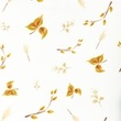 [S1032R-183079] [S1032R] Poplin Digital Printed Mix 25 (Leaves)