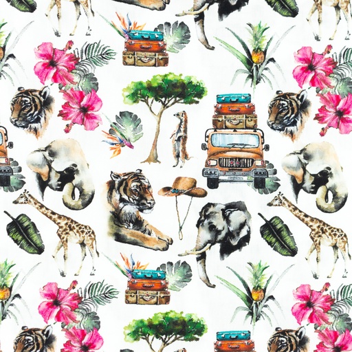 [S1036R] Poplin Digital Printed Mix 29