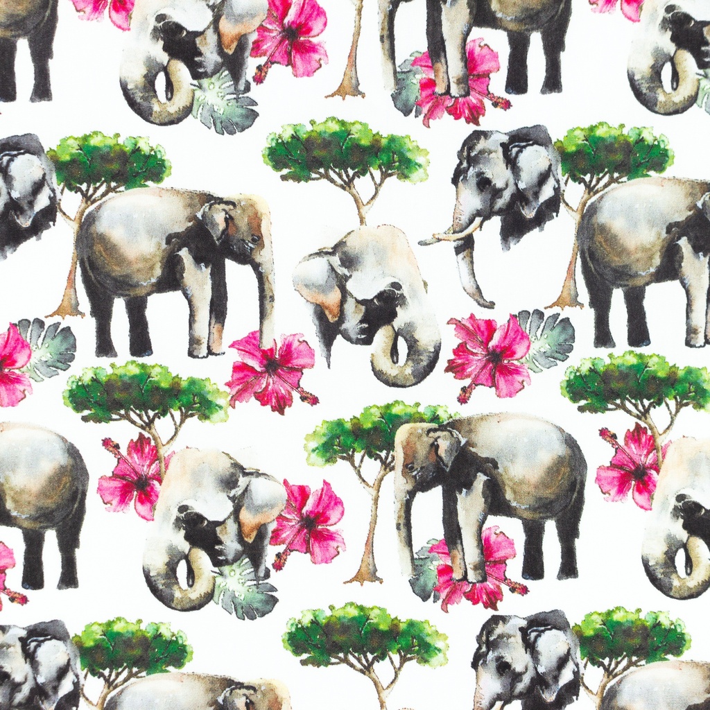 [S1036L] Poplin Digitaltryck Mix 29